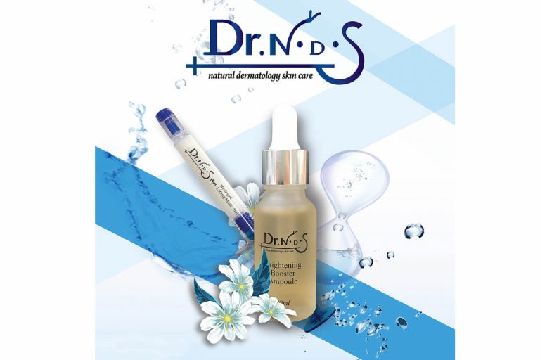 Mỹ phẩm Dr NDS và thành phần thiên nhiên của Hydrogel Lifting Masks & Brightening Booster Ampoule