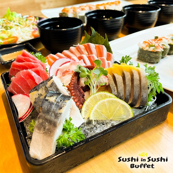  Sushi in Sushi - Thưởng thức buffet siêu đa dạng, cực đã và bùng nổ